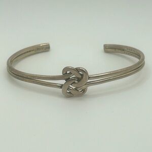 Charles Albert 925 Sterling Infinity Double Knot Bracelet